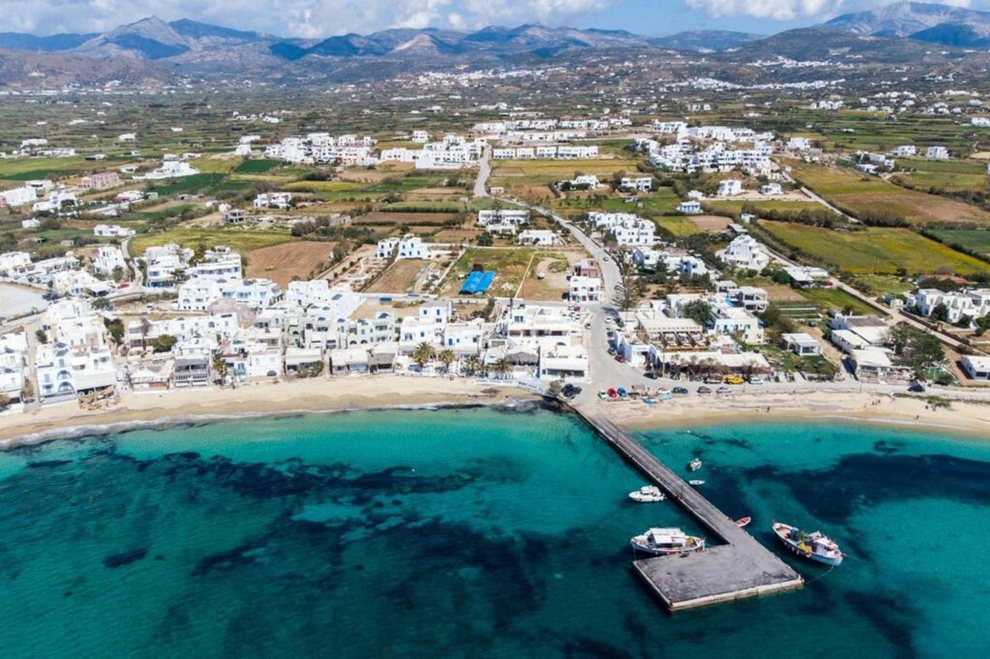 Naxos Agia Anna Sunset View Olive House Apartment Exterior photo